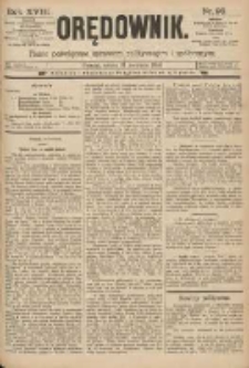 Orędownik: pismo poświęcone sprawom politycznym i sp&oacute;łecznym 1888.04.21 R.18 Nr93