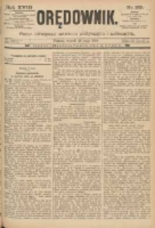 Orędownik: pismo poświęcone sprawom politycznym i spółecznym 1888.05.29 R.18 Nr122