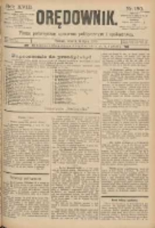 Orędownik: pismo poświęcone sprawom politycznym i sp&oacute;łecznym 1888.07.03 R.18 Nr150