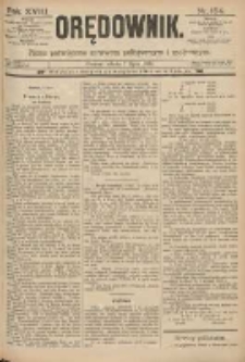 Orędownik: pismo poświęcone sprawom politycznym i sp&oacute;łecznym 1888.07.07 R.18 Nr154