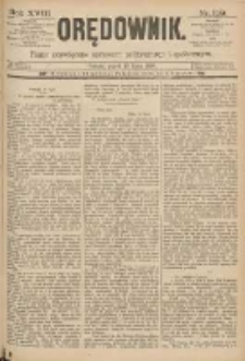 Orędownik: pismo poświęcone sprawom politycznym i spółecznym 1888.07.13 R.18 Nr159