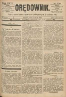 Orędownik: pismo poświęcone sprawom politycznym i spółecznym 1888.07.14 R.18 Nr160