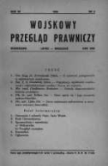 Wojskowy Przegląd Prawniczy: kwartalnik wydawany przez Departament Sprawiedliwości M. S. Wojsk. oraz Sekcję Prawniczą Towarzystwa Wiedzy Wojskowej. 1930 R.3 nr3