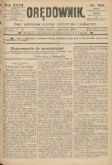 Orędownik: pismo poświęcone sprawom politycznym i sp&oacute;łecznym 1888.10.02 R.18 nr226