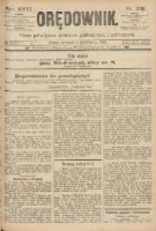 Orędownik: pismo poświęcone sprawom politycznym i spółecznym 1888.10.04 R.18 Nr228