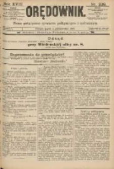 Orędownik: pismo poświęcone sprawom politycznym i sp&oacute;łecznym 1888.10.05 R.18 Nr229