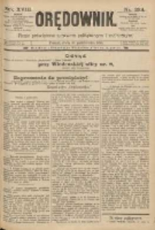 Orędownik: pismo poświęcone sprawom politycznym i sp&oacute;łecznym 1888.10.10 R.18 Nr233