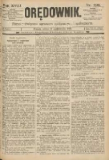 Orędownik: pismo poświęcone sprawom politycznym i spółecznym 1888.10.13 R.18 Nr236