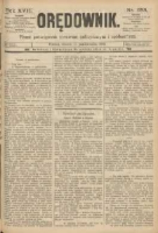 Orędownik: pismo poświęcone sprawom politycznym i sp&oacute;łecznym 1888.10.16 R.18 Nr238