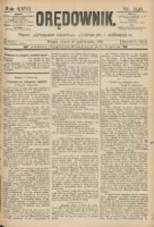 Orędownik: pismo poświęcone sprawom politycznym i spółecznym 1888.10.30 R.18 Nr250