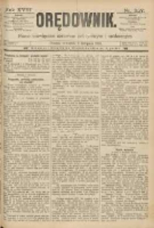 Orędownik: pismo poświęcone sprawom politycznym i sp&oacute;łecznym 1888.11.08 R.18 Nr257