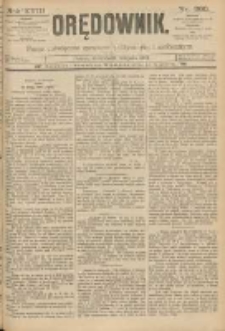 Orędownik: pismo poświęcone sprawom politycznym i spółecznym 1888.11.11 R.18 Nr260