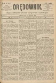 Orędownik: pismo poświęcone sprawom politycznym i spółecznym 1888.11.14 R.18 Nr262