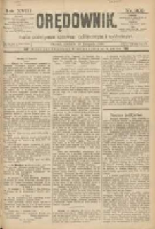 Orędownik: pismo poświęcone sprawom politycznym i sp&oacute;łecznym 1888.11.18 R.18 Nr266