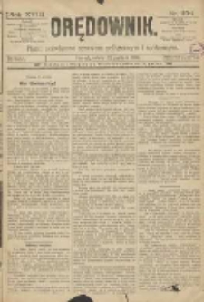 Orędownik: pismo poświęcone sprawom politycznym i sp&oacute;łecznym 1888.12.22 R.18 Nr294