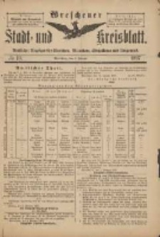 Wreschener Stadt und Kreisblatt: amtlicher Anzeiger f&uuml;r Wreschen, Miloslaw, Strzalkowo und Umgegend 1897.02.06 Nr10