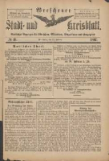 Wreschener Stadt und Kreisblatt: amtlicher Anzeiger f&uuml;r Wreschen, Miloslaw, Strzalkowo und Umgegend 1897.02.27 Nr16