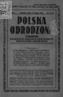 Polska Odrodzona: tygodnik poświęcony sprawom oświatowym społecznym i religijnym. 1923 R.1 nr2-3