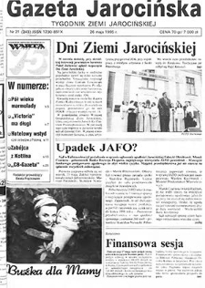 Gazeta Jarocińska 1995.05.26 Nr21(243)