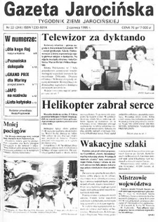 Gazeta Jarocińska 1995.06.02 Nr22(244)