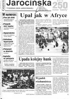 Gazeta Jarocińska 1995.07.14 Nr28(250)