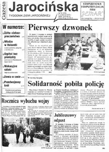 Gazeta Jarocińska 1995.09.08 Nr36(258)