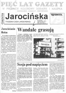 Gazeta Jarocińska 1995.10.05 Nr40(262)
