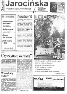 Gazeta Jarocińska 1995.11.02 Nr44(266)