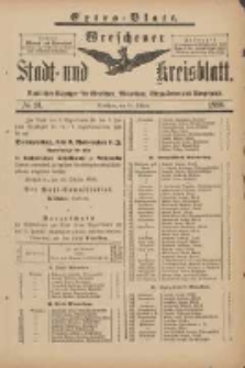 Wreschener Stadt und Kreisblatt: amtlicher Anzeiger für Wreschen, Miloslaw, Strzalkowo und Umgegend 1898.10.29 Nr91