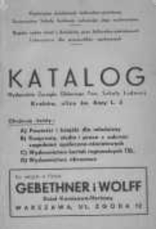 Katalog Wydawnictw Zarządu Gł&oacute;wnego Tow. Szkoły Ludowej