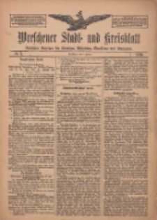 Wreschener Stadt und Kreisblatt: amtlicher Anzeiger für Wreschen, Miloslaw, Strzalkowo und Umgegend 1910.01.06 Nr3