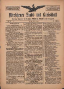 Wreschener Stadt und Kreisblatt: amtlicher Anzeiger f&uuml;r Wreschen, Miloslaw, Strzalkowo und Umgegend 1910.01.11 Nr5