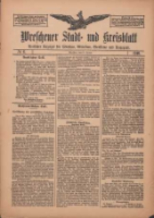 Wreschener Stadt und Kreisblatt: amtlicher Anzeiger f&uuml;r Wreschen, Miloslaw, Strzalkowo und Umgegend 1910.01.13 Nr6