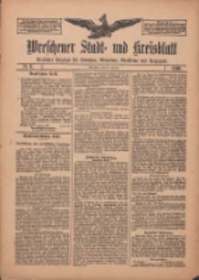 Wreschener Stadt und Kreisblatt: amtlicher Anzeiger für Wreschen, Miloslaw, Strzalkowo und Umgegend 1910.01.13 Nr6
