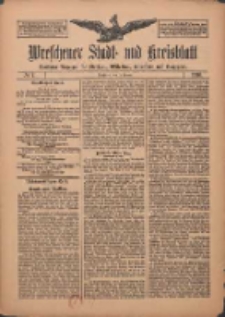 Wreschener Stadt und Kreisblatt: amtlicher Anzeiger f&uuml;r Wreschen, Miloslaw, Strzalkowo und Umgegend 1910.01.15 Nr7