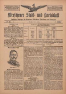 Wreschener Stadt und Kreisblatt: amtlicher Anzeiger f&uuml;r Wreschen, Miloslaw, Strzalkowo und Umgegend 1910.01.27 Nr12
