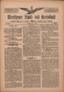 Wreschener Stadt und Kreisblatt: amtlicher Anzeiger für Wreschen, Miloslaw, Strzalkowo und Umgegend 1910.01.29 Nr13