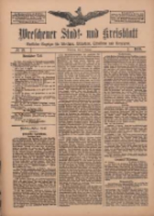 Wreschener Stadt und Kreisblatt: amtlicher Anzeiger f&uuml;r Wreschen, Miloslaw, Strzalkowo und Umgegend 1910.02.17 Nr21