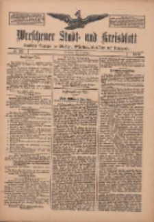Wreschener Stadt und Kreisblatt: amtlicher Anzeiger für Wreschen, Miloslaw, Strzalkowo und Umgegend 1910.02.19 Nr22