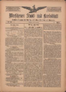 Wreschener Stadt und Kreisblatt: amtlicher Anzeiger f&uuml;r Wreschen, Miloslaw, Strzalkowo und Umgegend 1910.02.22 Nr23