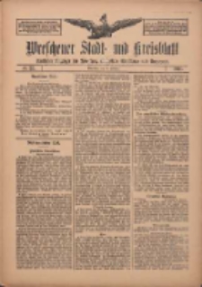 Wreschener Stadt und Kreisblatt: amtlicher Anzeiger f&uuml;r Wreschen, Miloslaw, Strzalkowo und Umgegend 1910.02.26 Nr25