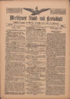 Wreschener Stadt und Kreisblatt: amtlicher Anzeiger f&uuml;r Wreschen, Miloslaw, Strzalkowo und Umgegend 1910.03.03 Nr27