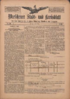 Wreschener Stadt und Kreisblatt: amtlicher Anzeiger f&uuml;r Wreschen, Miloslaw, Strzalkowo und Umgegend 1910.03.08 Nr29