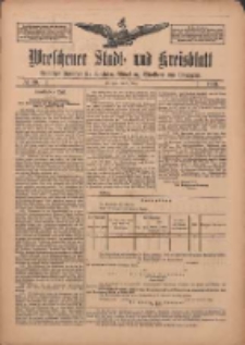Wreschener Stadt und Kreisblatt: amtlicher Anzeiger für Wreschen, Miloslaw, Strzalkowo und Umgegend 1910.03.08 Nr29