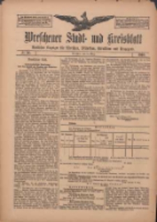 Wreschener Stadt und Kreisblatt: amtlicher Anzeiger f&uuml;r Wreschen, Miloslaw, Strzalkowo und Umgegend 1910.03.10 Nr30