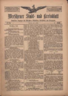 Wreschener Stadt und Kreisblatt: amtlicher Anzeiger f&uuml;r Wreschen, Miloslaw, Strzalkowo und Umgegend 1910.03.12 Nr31