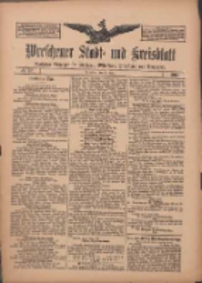 Wreschener Stadt und Kreisblatt: amtlicher Anzeiger für Wreschen, Miloslaw, Strzalkowo und Umgegend 1910.03.15 Nr32