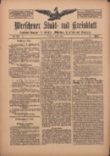 Wreschener Stadt und Kreisblatt: amtlicher Anzeiger f&uuml;r Wreschen, Miloslaw, Strzalkowo und Umgegend 1910.03.22 Nr35