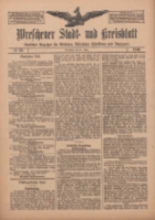 Wreschener Stadt und Kreisblatt: amtlicher Anzeiger für Wreschen, Miloslaw, Strzalkowo und Umgegend 1910.03.24 Nr36