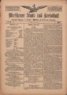 Wreschener Stadt und Kreisblatt: amtlicher Anzeiger für Wreschen, Miloslaw, Strzalkowo und Umgegend 1910.03.26 Nr37